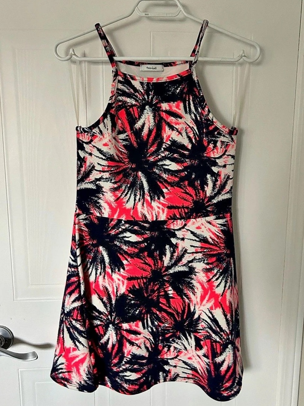 Palm Tree Mini Dress